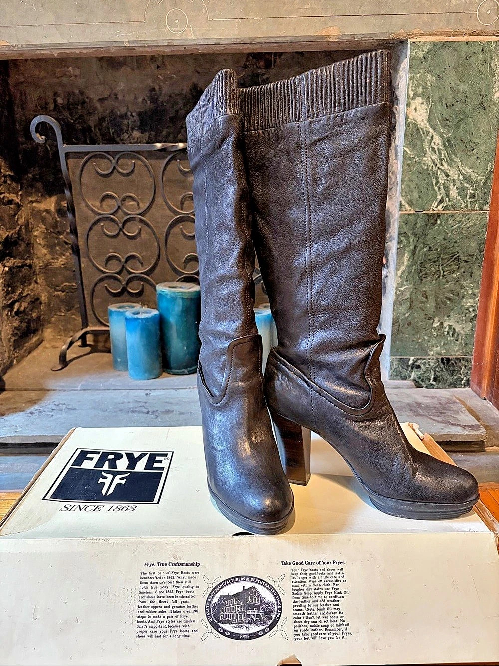 Frye Mimi Scrunch Boots
